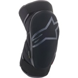 Alpinestars Vector Knieprotektoren, (Black/Grey,L/XL) - Black / Anthracite / Red - L-XL