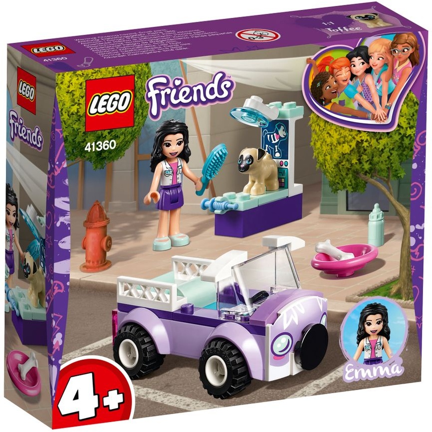 LEGO® Friends Emmas mobile Tierarztpraxis, 41360