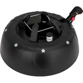 FHS International Star-Max Christbaumständer Start 2 mit Fußhebeltechnik für bis 2,5 m Anthrazit