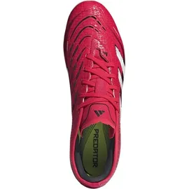 adidas Predator Pro MG Herren Lucid Red/Cloud White/Core Black 45 1/3