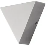 Eglo LED Außenwandleuchte TRIGO 1 Edelstahl 7W 3000K (Warmweiß) IP44