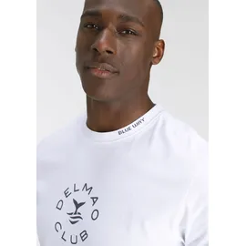 delmao T-Shirt weiß S