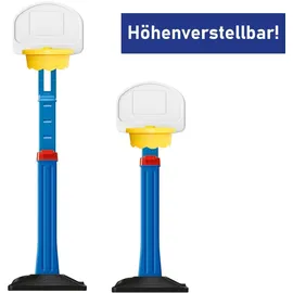 Lemodo Kinder Basketballkorb höhenverstellbar Gelb/Schwarz 170 cm