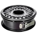 Zenker Springform mit Flach- und Rohrboden 26 cm DELUXE, 7004 Schwarz metallic), Menge: 1 Stück