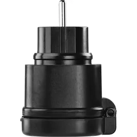 EMOS Schuko-Steckdose 2 St. Schwarz