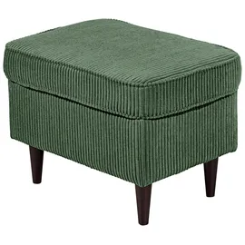 ed exciting design Hocker Oskar Polyester 63 x 43 x 42 cm Dunkelgrün