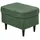 ed exciting design Hocker Oskar Polyester 63 x 43 x 42 cm Dunkelgrün