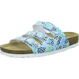 ROHDE Damen Pantolette für Damen, blau, 41 EU
