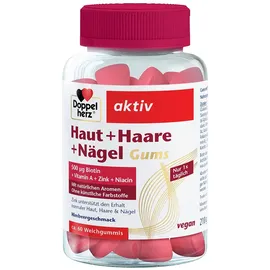 Doppelherz Aktiv Haut + Haare + Nägel Gums 60 St.
