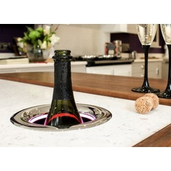 eleganter integrierter Champagner & Weinkühler
