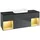 Villeroy & Boch Villeroy und Boch Finion Waschtischunterschrank F742HFHG 160x60,3x50,1cm, Regale Gold matt lacquer, Midnight Blue Matt Lacquer