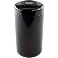 Black Leaf Violettglasdose 1000 ml mit Thermo- und Hygrometer