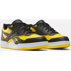 Sneaker REEBOK CLASSIC "BB 4000 II", Gr. 38,5, gelb (gelb, grün), Leder, sportlich, Schuhe