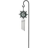 Nature's Melody - Ornament Klangspiel Gartenstecker SONNE, ca. 18 Zoll / ca. 45 cm