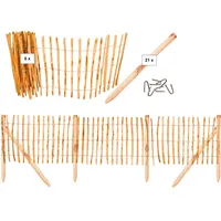 Tetzner & Jentzsch Rollzaun 30 m x 90 cm Beige/Haselnuss