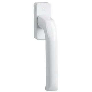 HOPPE DK-Fenstergriff London 013/U34 mit eckiger Rosette VK7x35,F9016 beschichtet