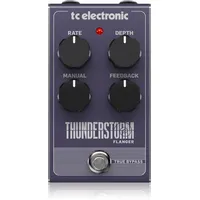 TC Electronic Thunderstorm Flanger Efekt typu flanger Effektpedal
