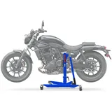 Zentralständer passend für Kawasaki Eliminator 500 2024 Blau Motorradheber ConStands Power-Classic