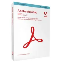 Adobe Acrobat Pro 2020 Win/ Mac ESD