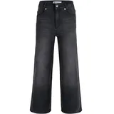 Blue Effect Mädchen Wide Leg Jeans Hose high Waist Slim fit, Größe:164, Farbe:Black - 164