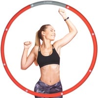 Fitleap Hula Hoop Reifen 1,2 kg für Erwachsene und Kinder, 8 Segmente Fitness Ring zum Abnehmen