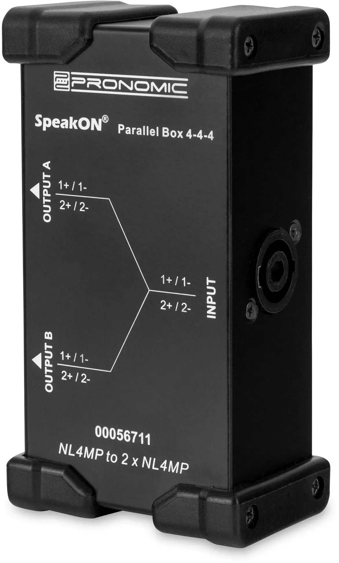 Pronomic Speakon Parallel Box 4-4-4