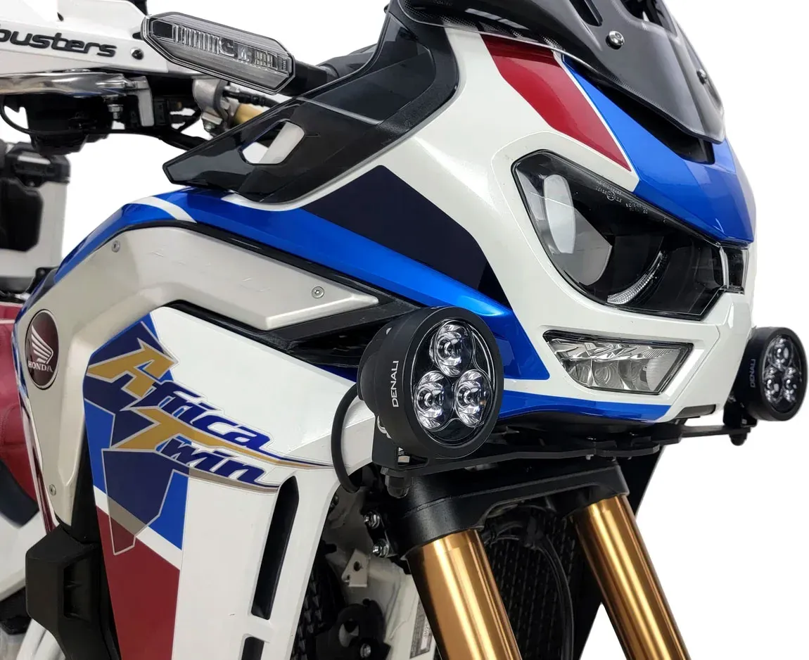 Denali Honda Africa Twin 1100 AS, support d éclairage