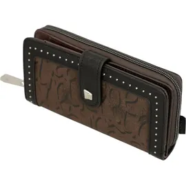 Anekke Core Mantle Wallet Portemonnaie braun