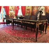 Casa Padrino Pompöös 350 x 80 x 120 cm schwarz/gold