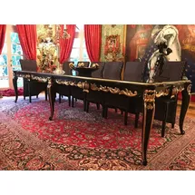 Casa Padrino Pompöös 350 x 80 x 120 cm schwarz/gold