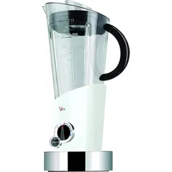 BUGATTI – Vela Evolution Mixer, weiße Farbe – einfarbige Oberfläche – 500 Watt