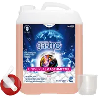 Schilling's gastro Global Waschmittel Flüssig 3L Universalwaschmittel Flüssigwaschmittel Vollwaschmittel flüssig für Weiße, Schwarze und Bunte Wäsche (Rose)