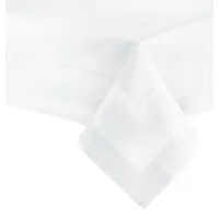 ZOLLNER Tischdecke weiß 130x170 cm, Wohntextilien, Tischwäsche, Tischdecken