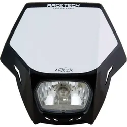 Race Tech MATRIX SCHWARZE SCHEINWERFERPLATTE, schwarz