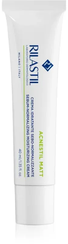 Rilastil Acnestil MAT Mattierende Feuchtigkeitscreme für fettige und Mischhaut 40 ml