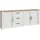 Forte Sideboard Bohol 220,8 x 87 x 42 cm Riviera Eiche / Sibiu Lärche Hell