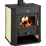 Wasserführender Kaminofen Holzofen Prity WD W15 7 + 12 kw EEK-A