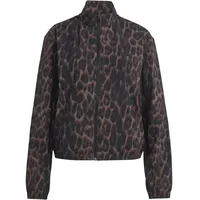 adidas Workout Essentials Leopard Woven, Damen Rollkragenpullover, braun - L