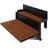 letti moderni Balkontisch – hängend – LEVIRA – Modell 48 – Metall – Schwarz – 48x35x29 cm