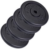 ScSPORTS® Hantelscheiben Set, Hantelgewichte, Fitness Scheiben, Gussscheiben, Gewichte,