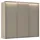Rauch Schwebetürenschrank TARO 250 x 226 x 70 cm Grau