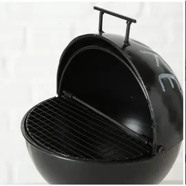 Boltze Wiki rund, Ø13 x H15 cm, schwarz