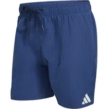 adidas Seersucker Stripy Swim 5-Inch Herren Badehose, blau - XL