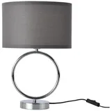 lux.pro Tischleuchte Torquay 42 cm Grau / lux.pro