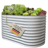 RS Trade Rimini XL 200 x 100 x 82 cm Silber