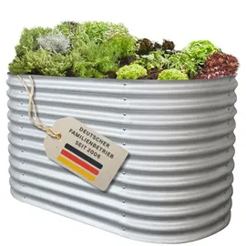 RS Trade Rimini XL 200 x 100 x 82 cm Silber
