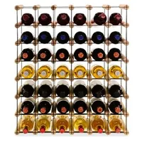 Proregal Weinregal 72,5 x 62,5 x 24,5 cm Natur