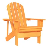 vidaXL Adirondack-Gartenstuhl Massivholz Tanne Orange
