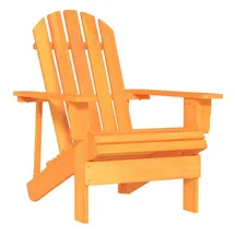 vidaXL Adirondack-Gartenstuhl Massivholz Tanne Orange