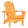 vidaXL Adirondack-Gartenstuhl Massivholz Tanne Orange